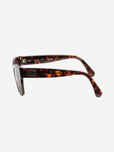 Chanel Brown tortoise shell sunglasses