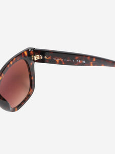 Chanel Brown tortoise shell sunglasses