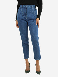 Chanel Blue darted jeans - size UK 8