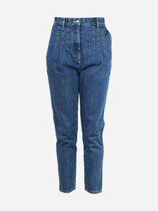 Chanel Blue darted jeans - size UK 8