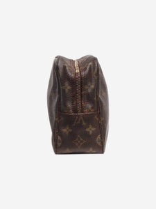 Louis Vuitton Brown Monogram Trousse de Toilette bag