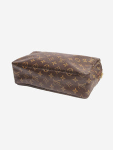 Louis Vuitton Brown Monogram Trousse de Toilette bag