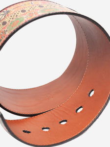 Etro Multicolour tri-patterned belt
