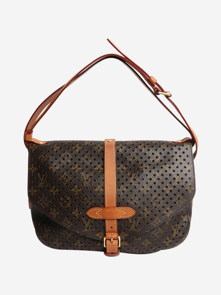 Brown 2011 Monogram Flore perforated bag product image