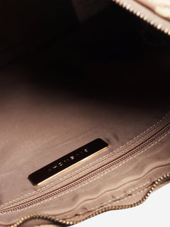 Brown canvas Hobo bag