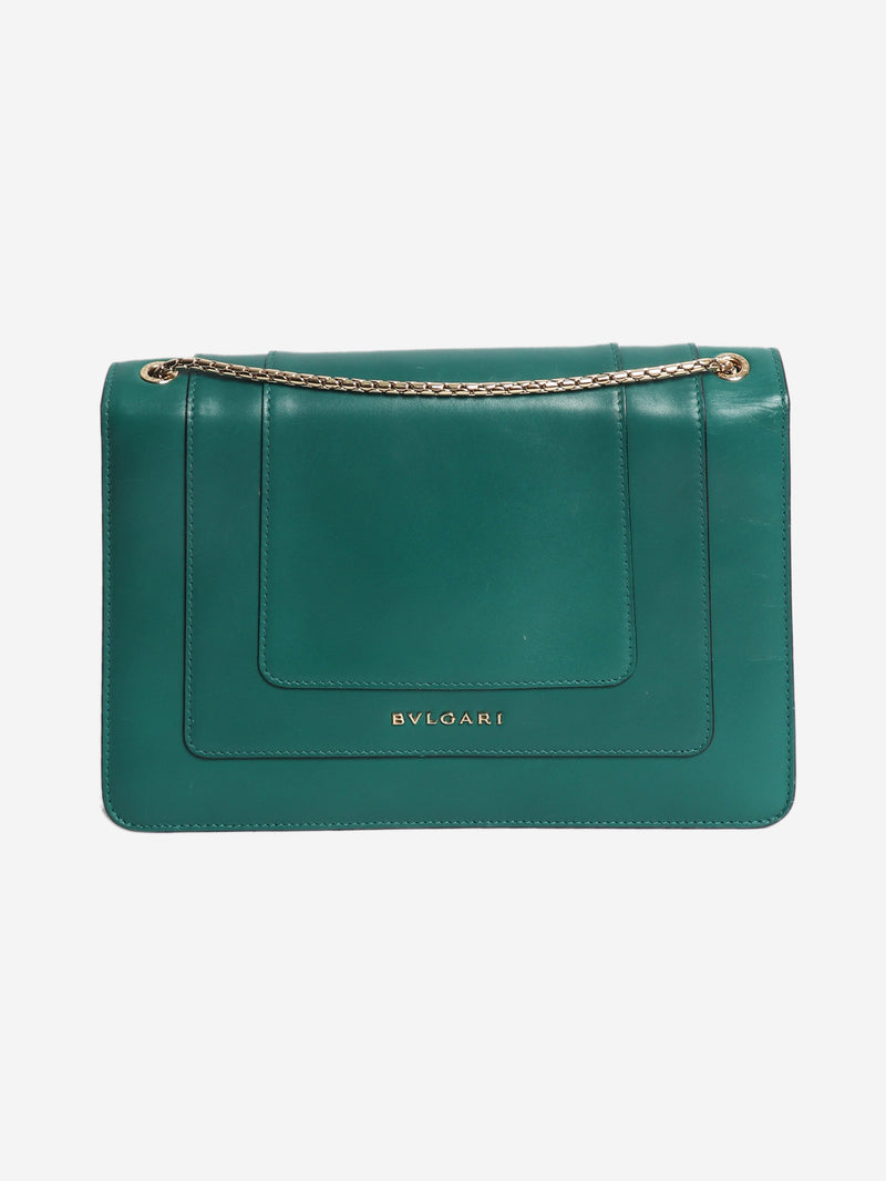 Green Serpenti Forever shoulder bag Cross-body Bags Bvlgari 