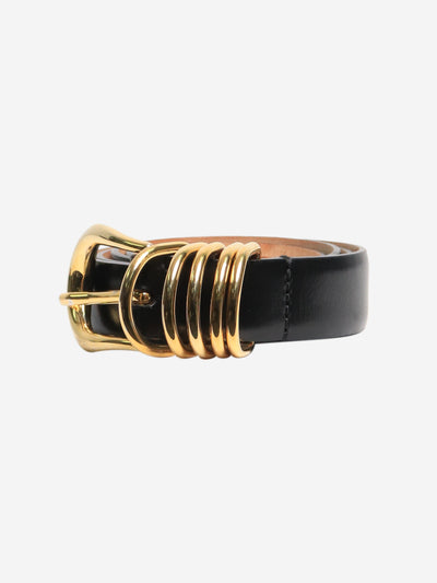 Black and gold Hollyhock belt Belts Dehanche 