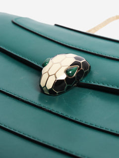 Green Serpenti Forever shoulder bag Cross-body Bags Bvlgari 