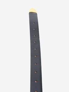 Dehanche Black and gold Hollyhock belt