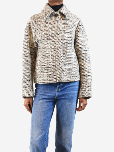 Cocoa Geroux crosshatch wool jacket - size UK 6 Coats & Jackets Joseph 