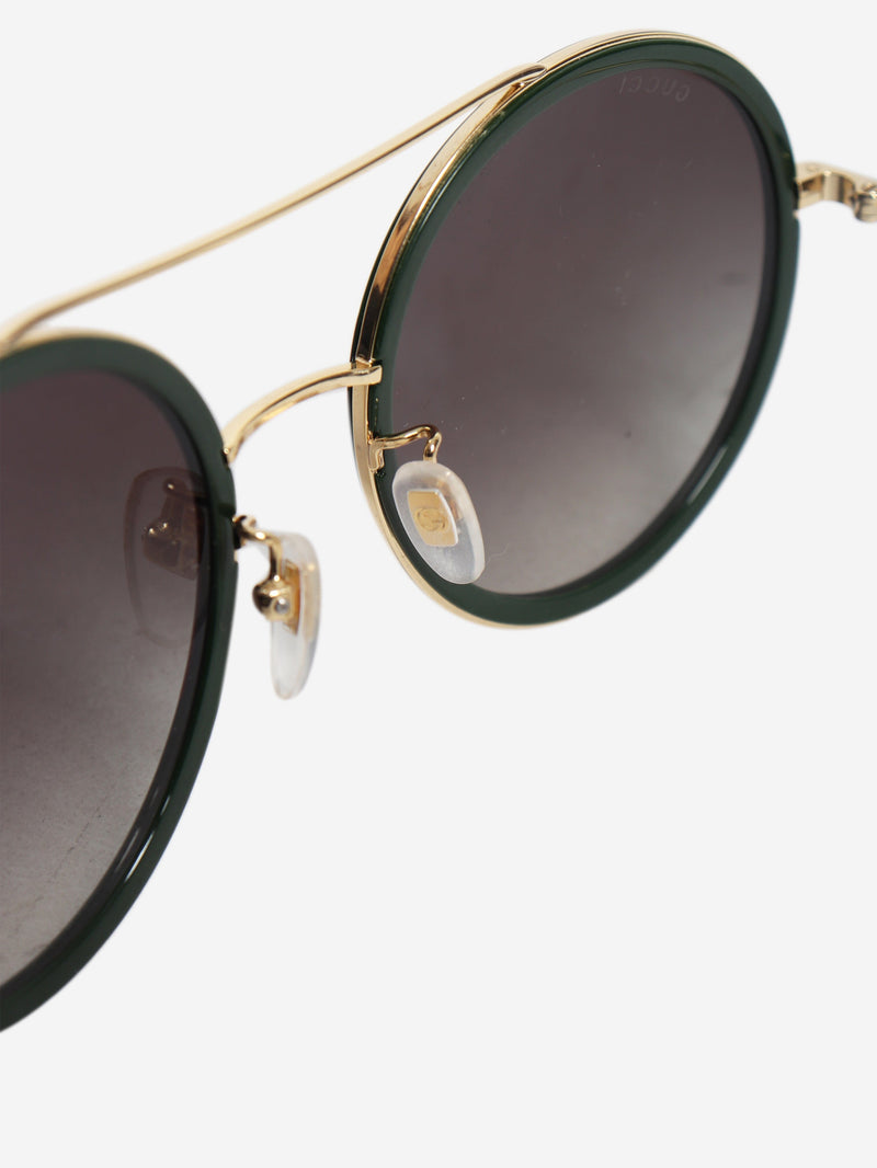 Green rounded sunglasses Sunglasses Gucci 