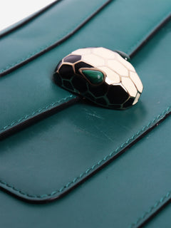Green Serpenti Forever shoulder bag Cross-body Bags Bvlgari 