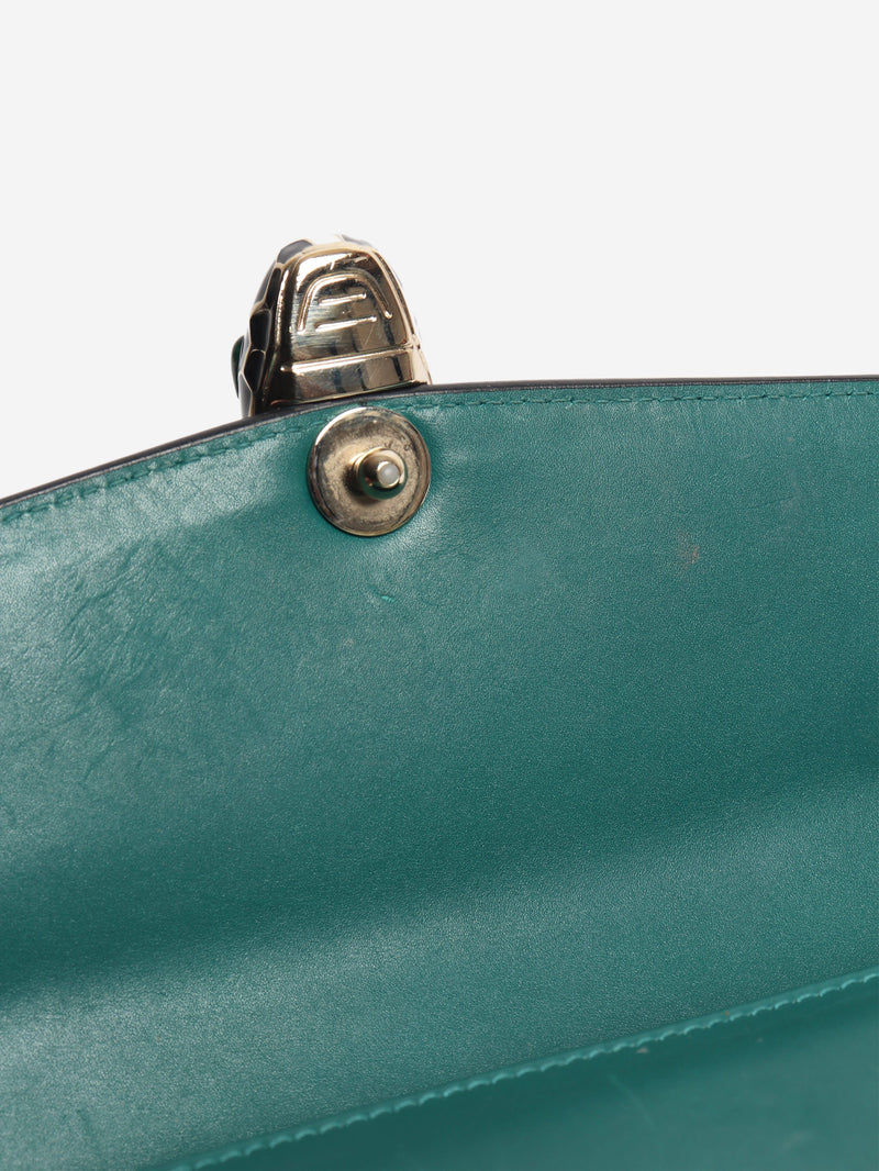 Green Serpenti Forever shoulder bag Cross-body Bags Bvlgari 