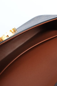 Celine Brown Triomphe leather shoulder bag