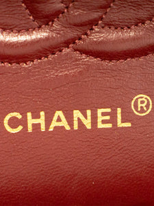 Chanel Black vintage 1989 medium Classic double flap bag
