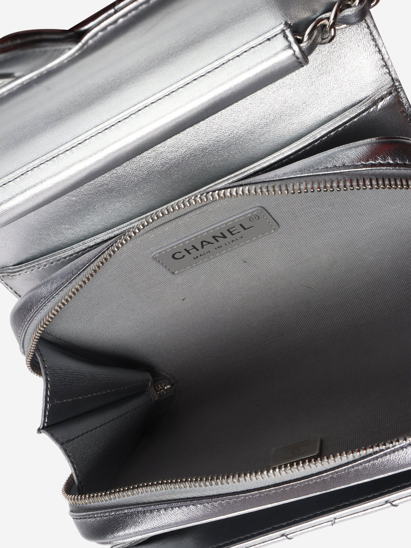 Silver Like A Wallet flap bag flap bag Cross-body Bags Chanel 