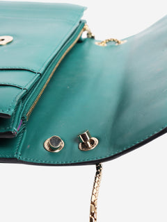 Green Serpenti Forever shoulder bag Cross-body Bags Bvlgari 