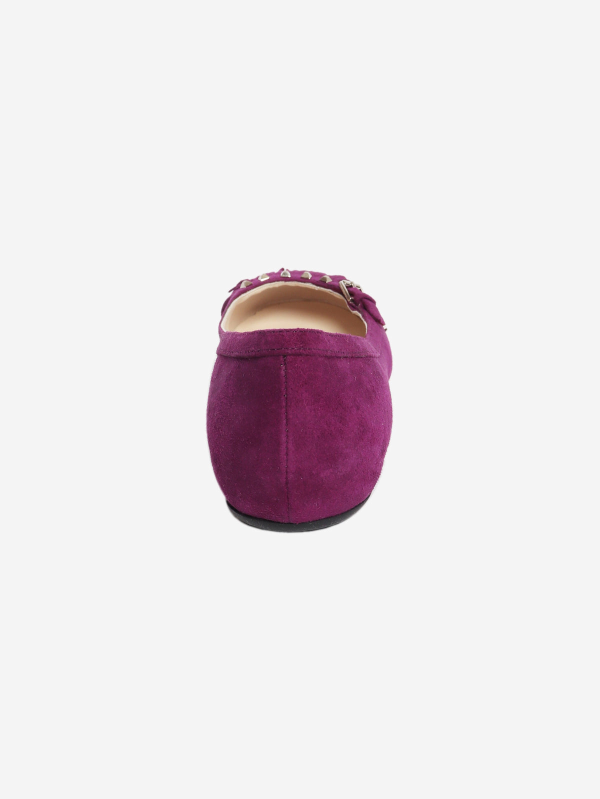 Vintage purple suede tassel-detail ballet flats - size EU 37 Flat Shoes Dior 
