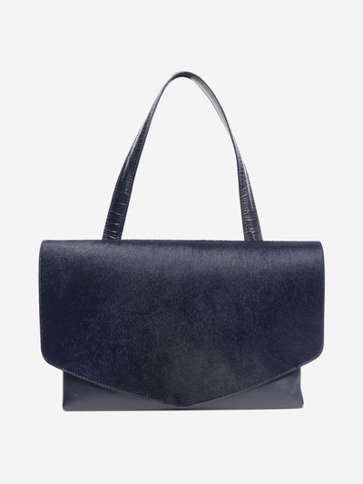 Navy leather double-sided bag Bags Maison Margiela 