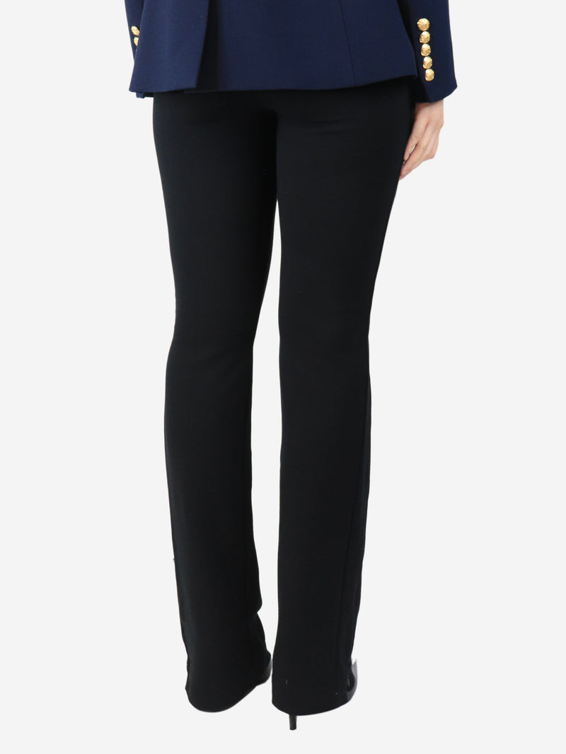 Black Leggings style trousers - size UK 8 Trousers ME+EM 