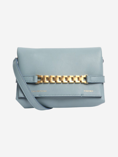 Light blue chain leather crossbody bag Cross-body bags Victoria Beckham 