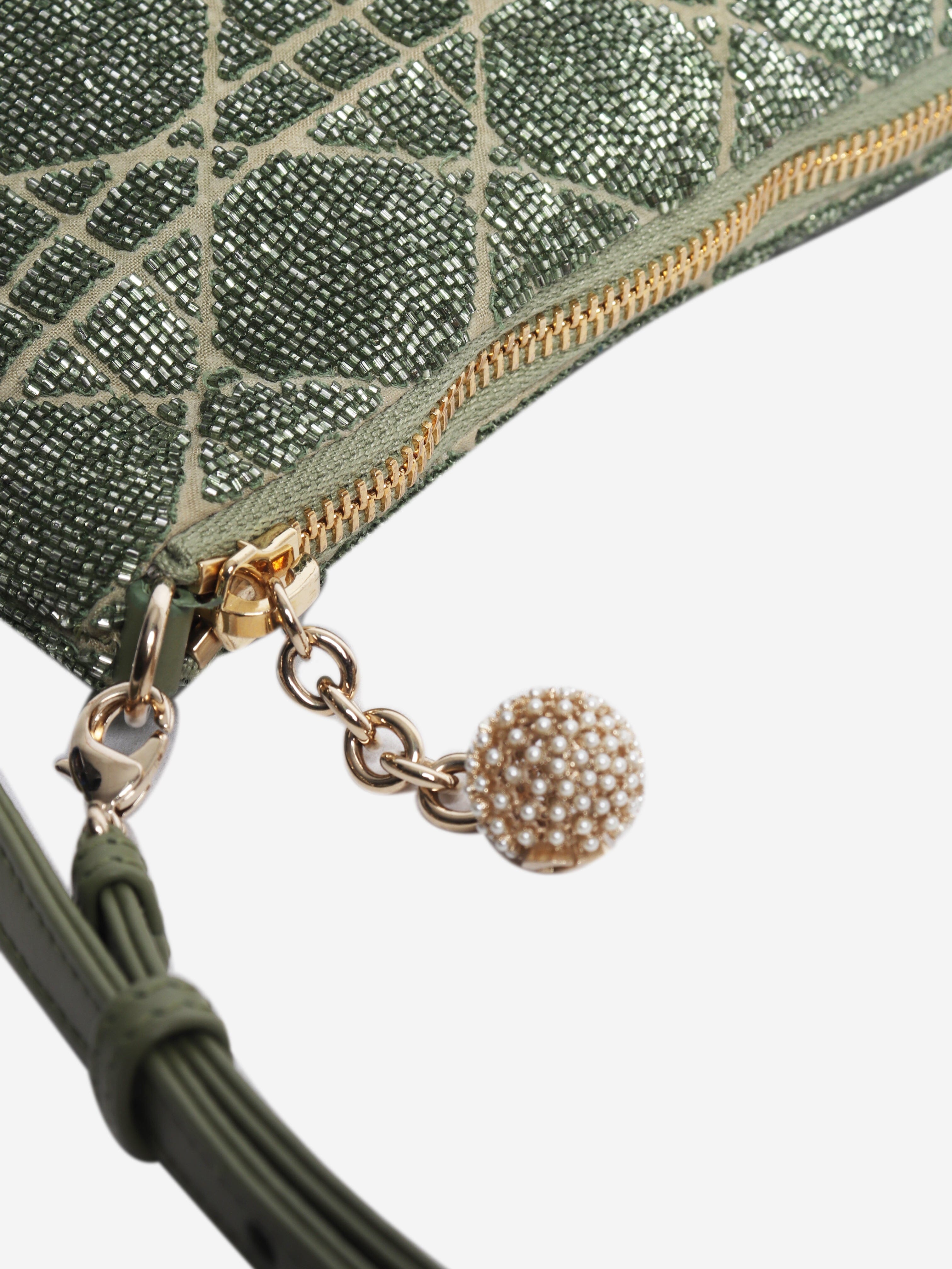 Green 2023 beaded shoulder bag Shoulder bags Dior 