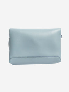 Victoria Beckham Light blue chain leather crossbody bag