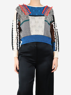 Abstract knit jumper - size UK 8 Knitwear Toga Archives 