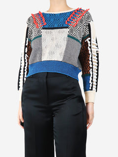 Abstract knit jumper - size UK 8 Knitwear Toga Archives 