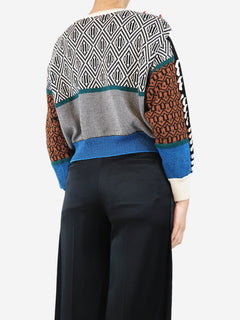 Abstract knit jumper - size UK 8 Knitwear Toga Archives 