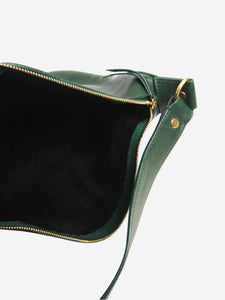 Celine Green leather shoulder bag