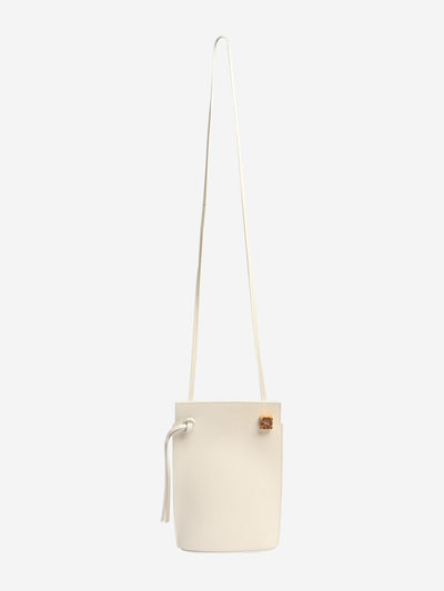 Ivory Dice Pocket leather crossbody bag Cross-body bags Loewe 