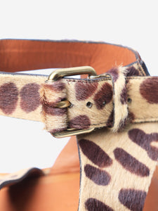 Celine Brown flat sandals - size EU 36 (UK 3)