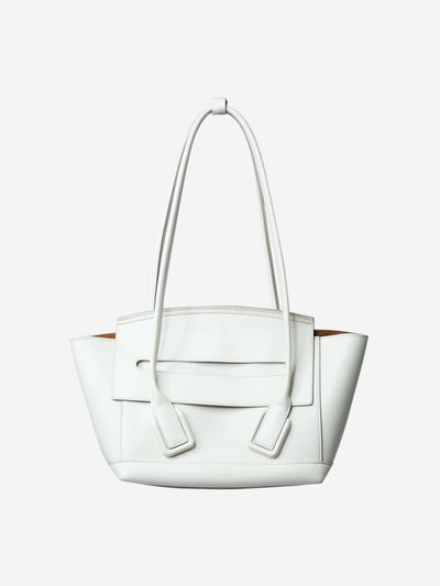 White Arco top handle bag Top Handle Bags Bottega Veneta 