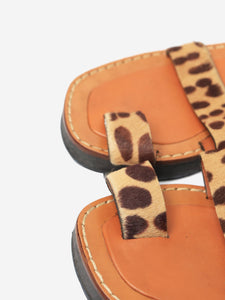 Celine Brown flat sandals - size EU 36 (UK 3)