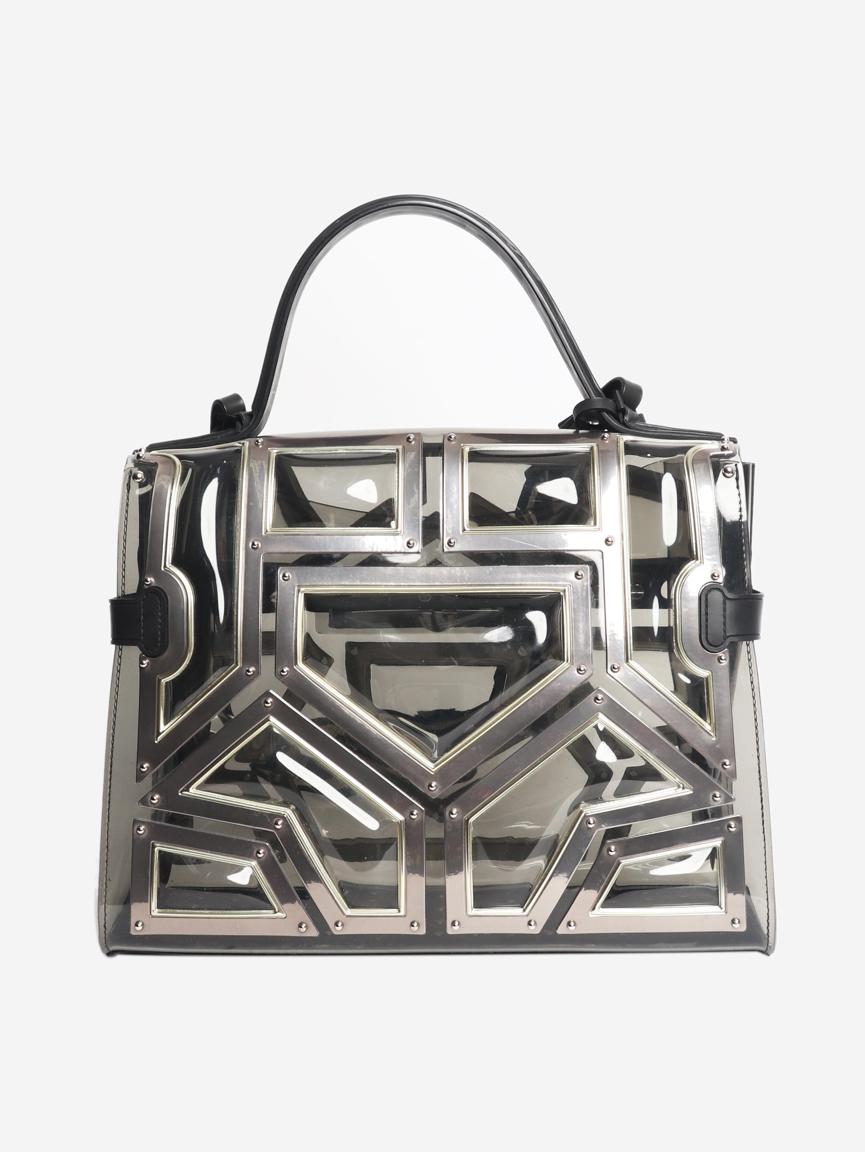 Silver Tempête GM Gladiator bag