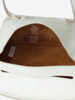 White Arco top handle bag Top Handle Bags Bottega Veneta 