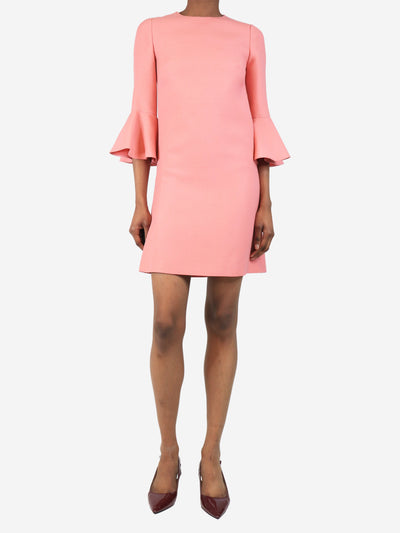Pink wool-blend mini dress - size UK 4 Dresses Valentino 