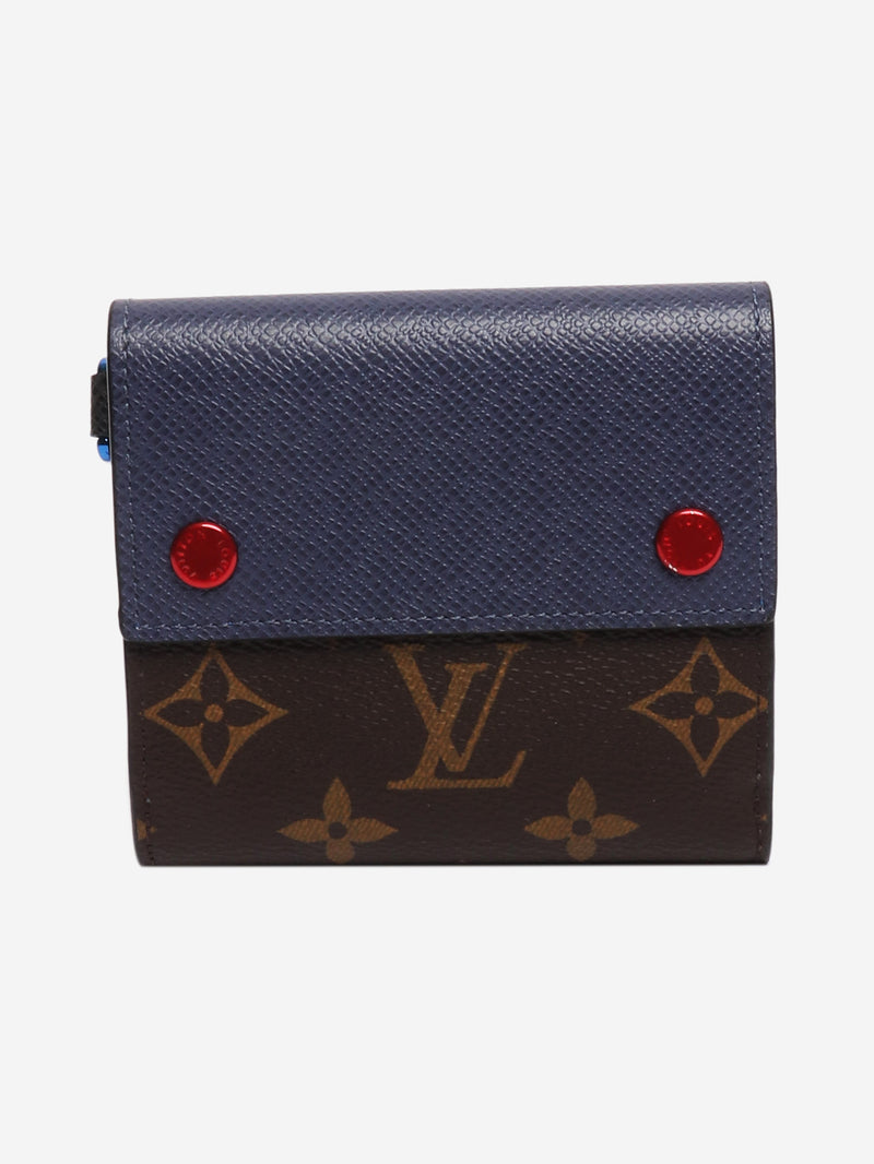 brown monogram bifold wallet