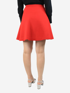 Miu Miu Red wool mini skirt - UK 8