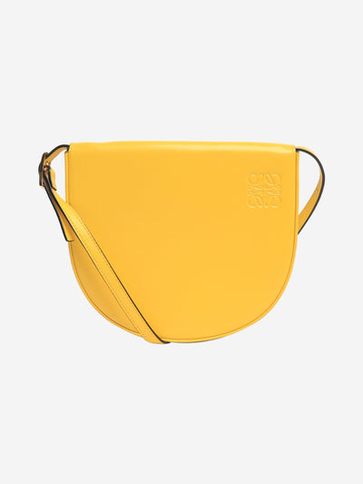 Yellow Heel leather crossbody bag Cross-body bags Loewe 