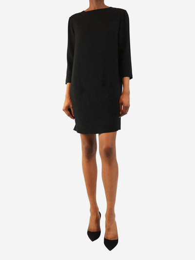 Black crepe mini dress - size UK 6 Dresses The Row 