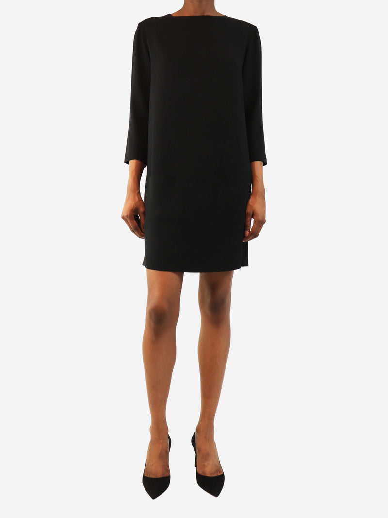 Black crepe mini dress - size UK 6 Dresses The Row 