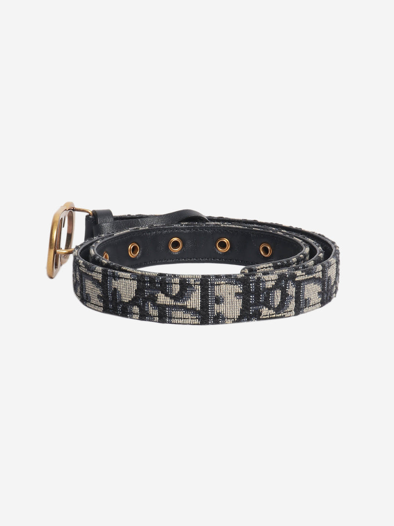 Navy Saddle belt Belts Dior 