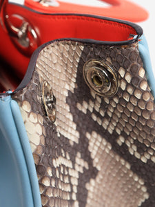 Christian Dior Light blue 2013 Diorissimo 2way bag