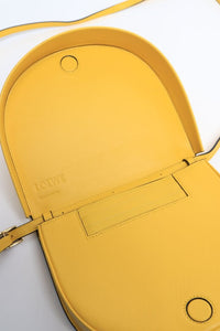 Loewe Yellow Heel leather crossbody bag
