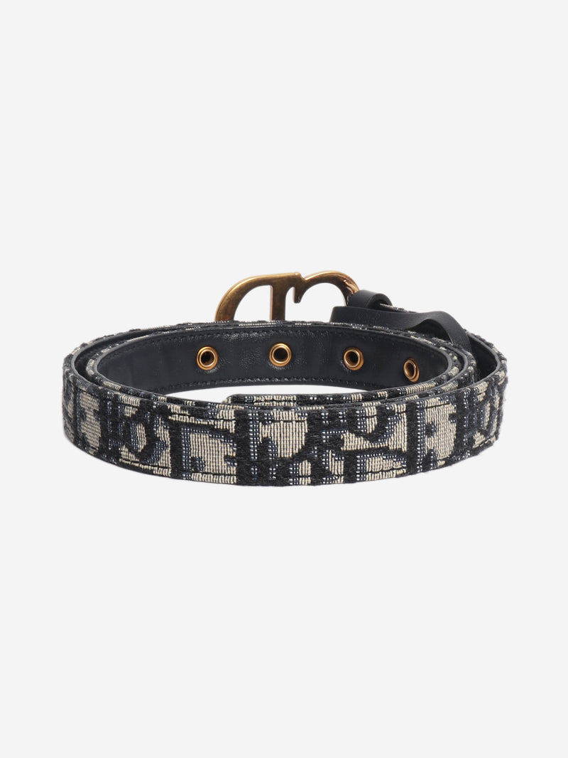 Navy Saddle belt Belts Dior 
