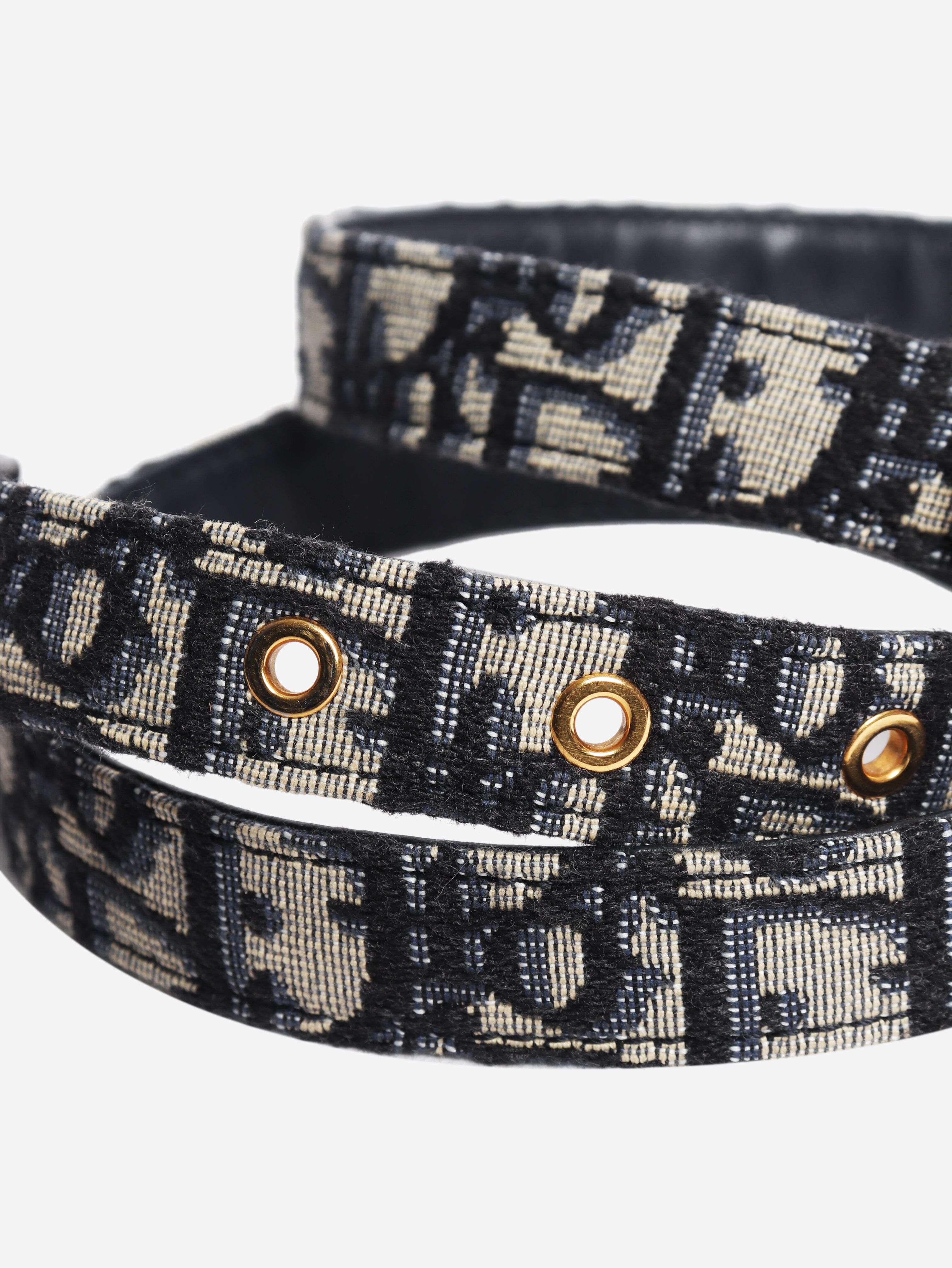 Navy Saddle belt Belts Dior 