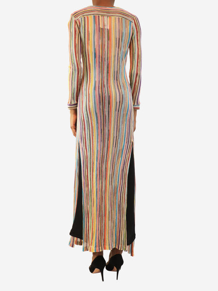 Lurex knit cover up cardigan - size XS alternate image