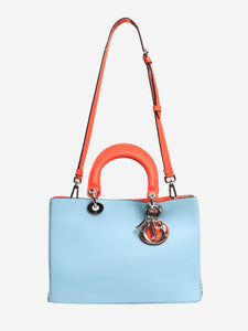 Christian Dior Light blue 2013 Diorissimo 2way bag